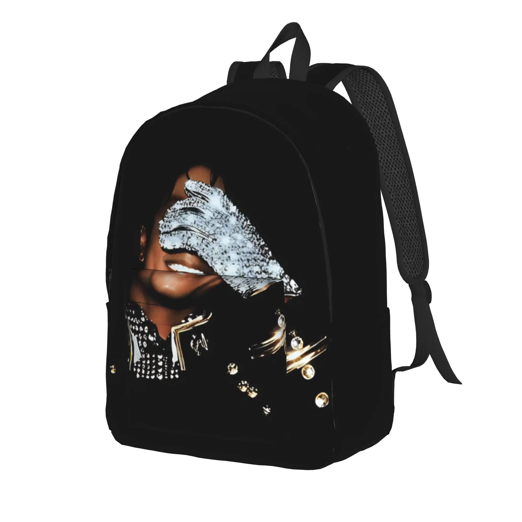 Michael Jacksonn Schoolbag Back to school season dance   Large Capacity Backpack