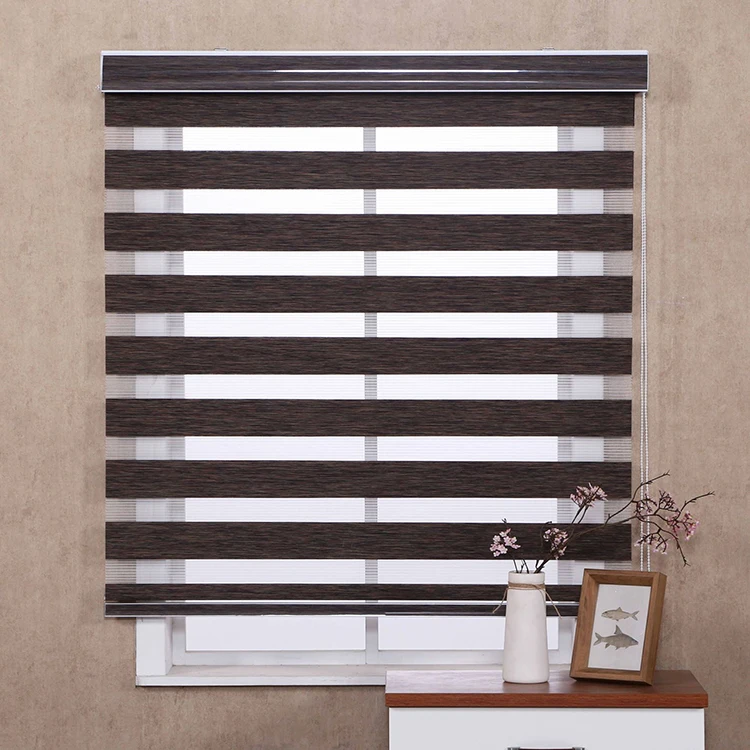 Wholesale Customized Modern Indoor Zebra Roller Blind Manual Day And Night Zebra Blinds