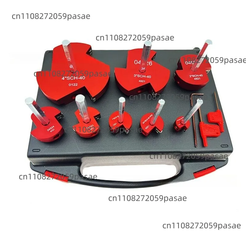 8PCS Multi-Head PVC Pipe Reamer - Water Pipe Fitting Expansion Reaming Tool