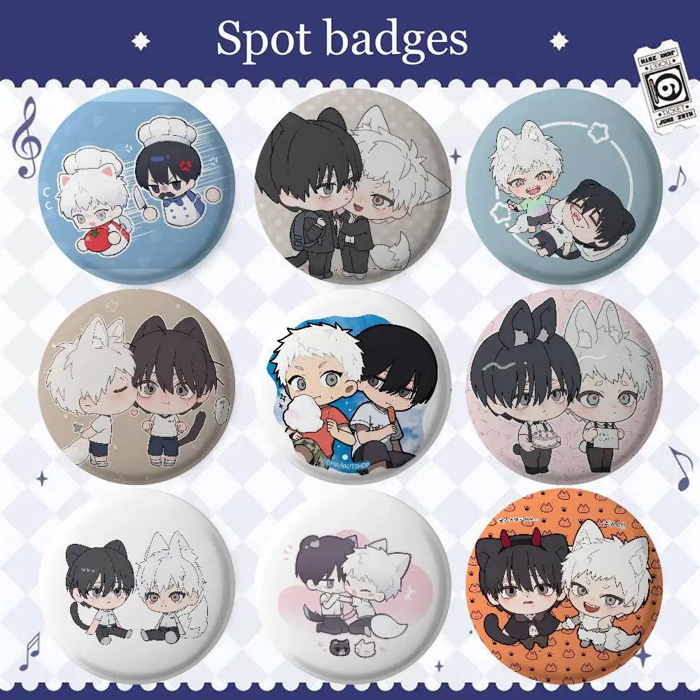 The Summer Hikaru Died Kawaii Chibi Laser Round Badge Exquisite Spot Goods