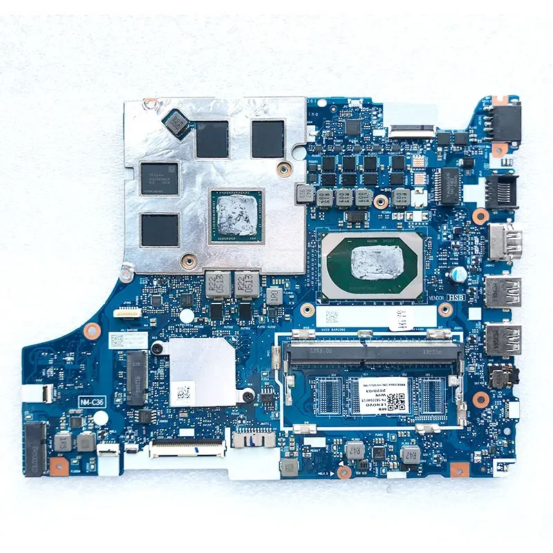 Placa base para ordenador portátil Lenovo NM-C361, NM-C362 de L340-15IRH con CPU L340-17IRH, GPU, GTX1050, GTX1650, 100% prueba de trabajo