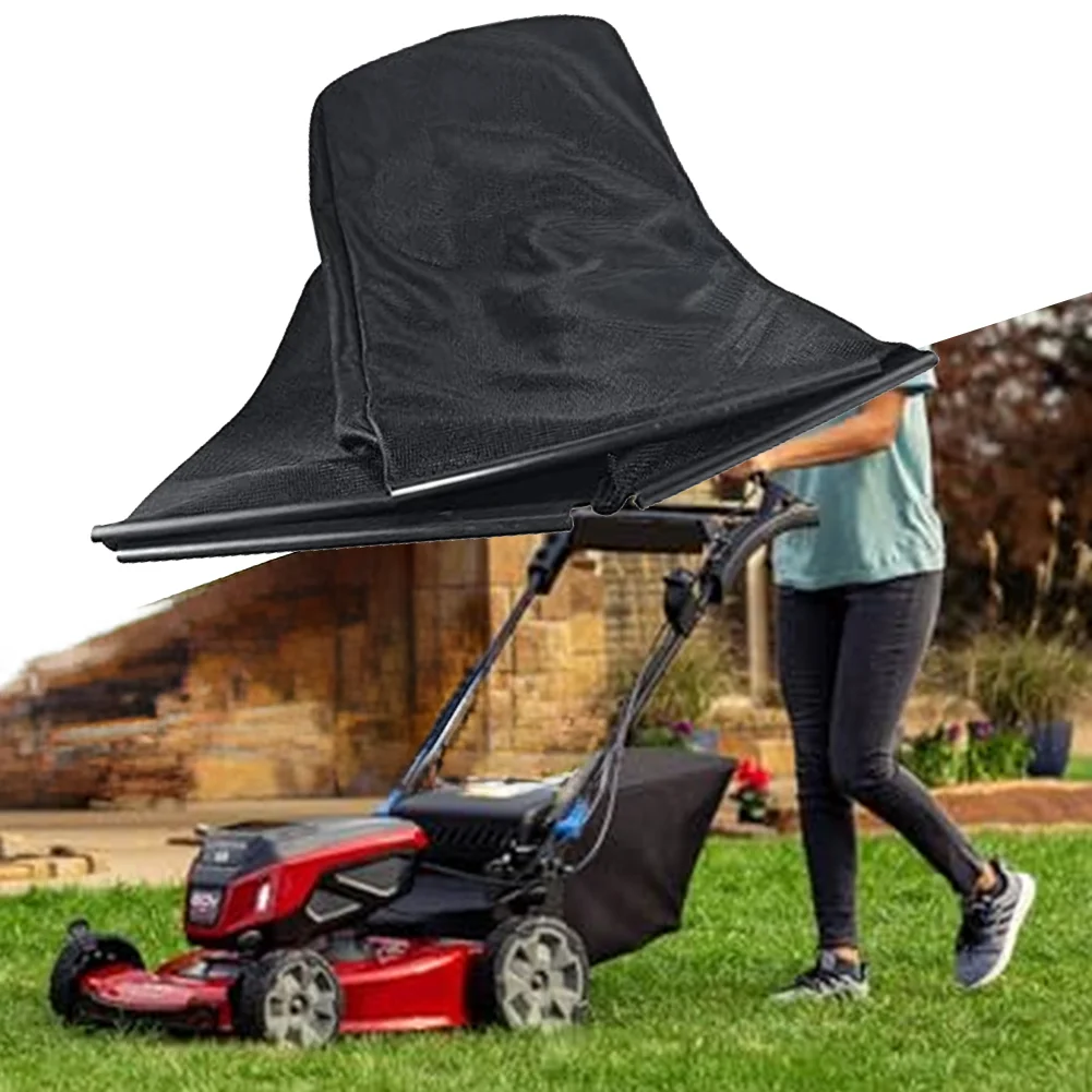 Black Nylon Grass Catcher Bag Compatible with For 131-4556 Mowers and Models 20355 20960 21767 Easy Install Lawn Bag