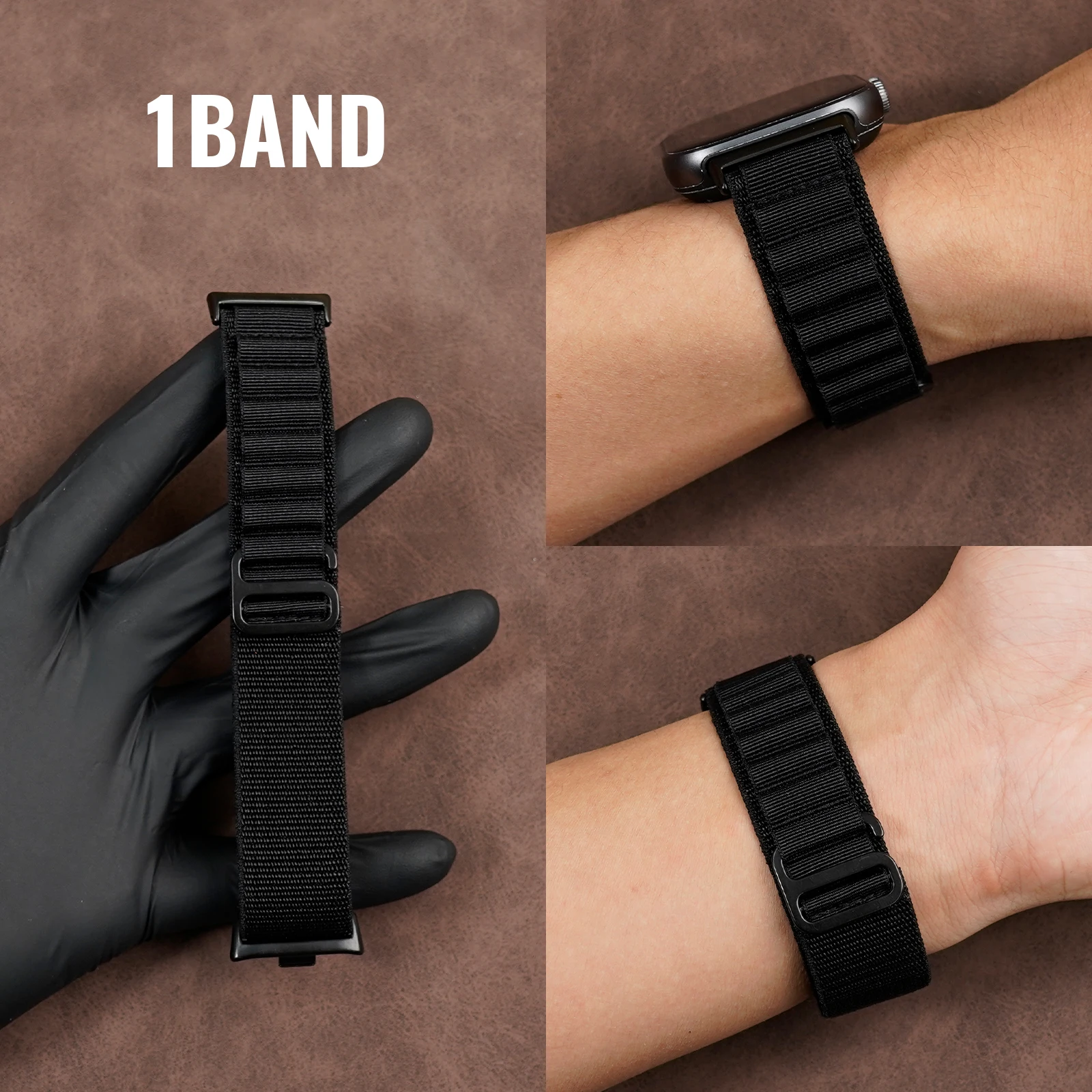 Alpine Loop Nylon Strap For Xiaomi Redmi Watch 6 5 4 Quick Release Breathable Sport Watch Band Replacement Wristband Unisex - view 5