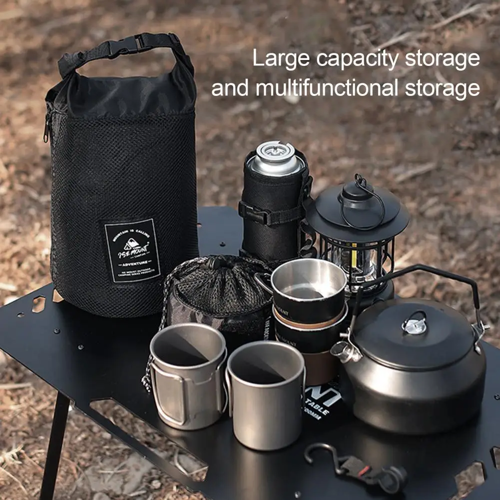 Storage Bag with Side Zipper Zipper Organizer Bag Durable Outdoor Gear Storage Bag with Capacity Zipper Closure for Camping