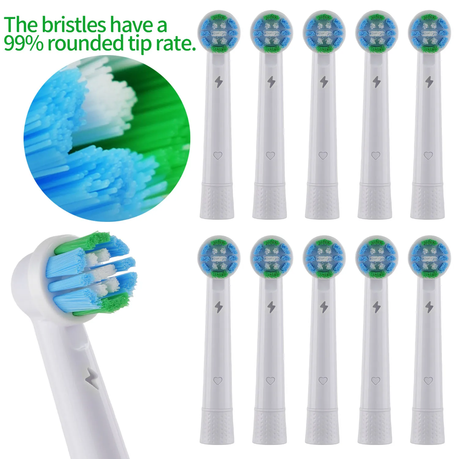 Electric Toothbrush Replacement Brush Heads for Oral Deep cleaning OLB toothbrush nozzle With a dust cover D100 D25 D30 D32 4739