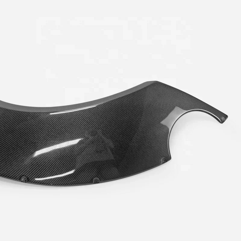 قطع غيار السيارات من ألياف الكربون لنيسان 09 فصاعدا Fairlady 370Z Z34 WBS نمط ألياف الكربون الحاجز الخلفي + 30 مللي متر (4 قطعة) عالية تناسب