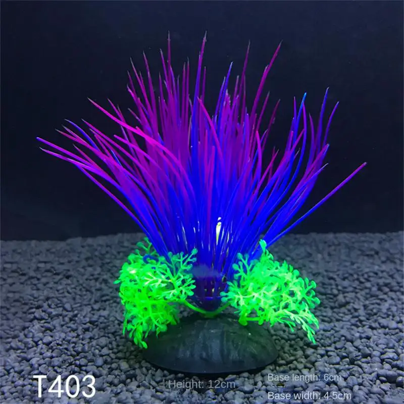 Aquarium Grass Decoration Simulation Seaweed Artificial Decor Ornament Fish Tank Simulated Aquatic Plants Landscape Plants