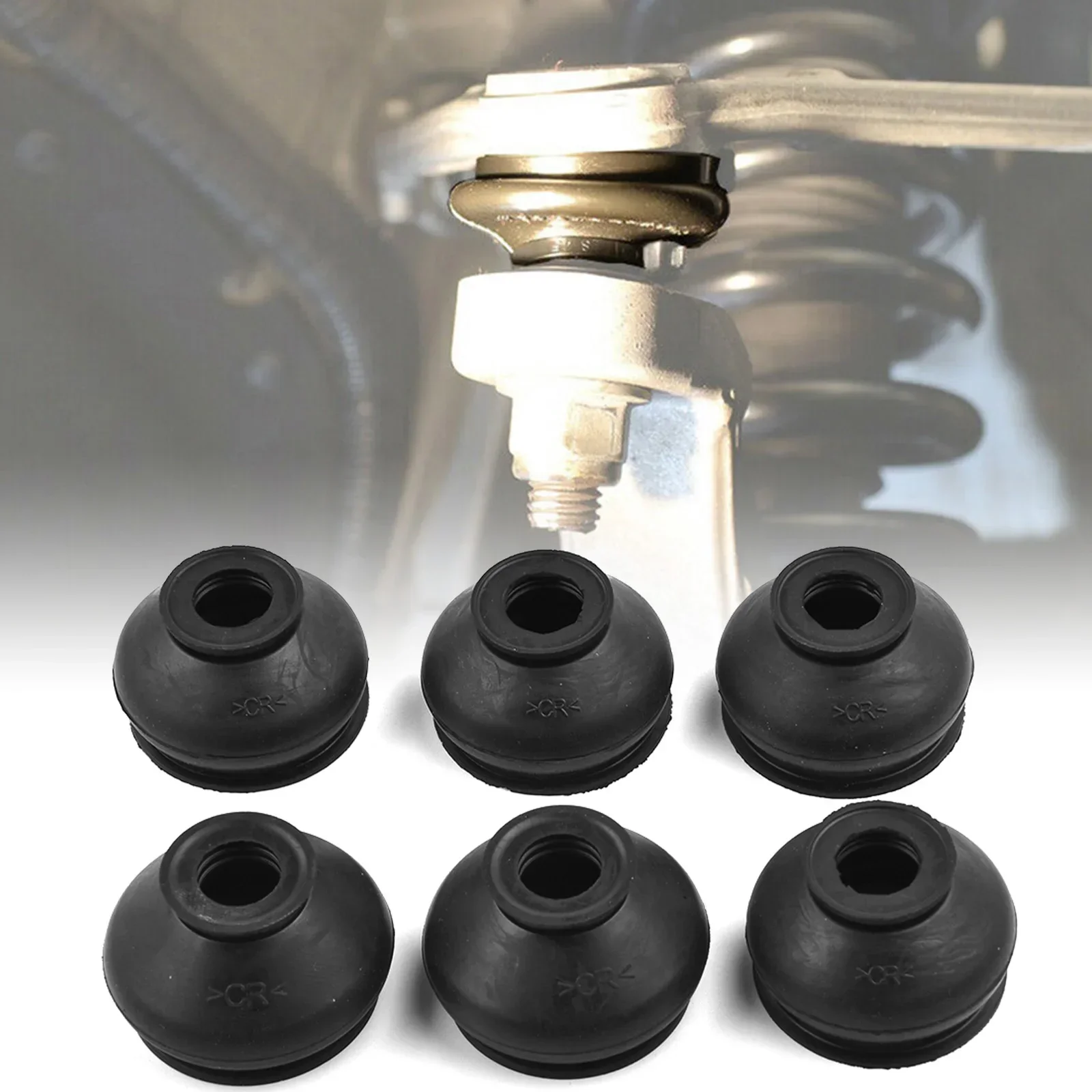 6PCS Dust Boot Covers Universal Rubber Durable Ball Joint Dust Boots Dust Cover Boot Gaiters Car & Truck Part