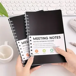 32 Page Meeting Note Planning Book Notepad Spiral Journal Notebook Stationery Notebooks Sketchbook Writing Pads Office School