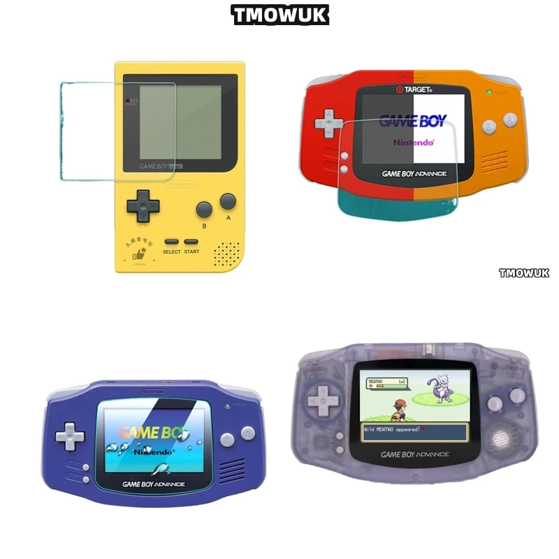 

For Nintendo Game Watch GBP GBA GBC Must - Have Tempered Glass 9H 2.5D Screen Film