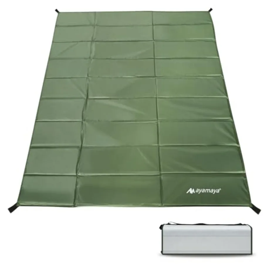

Foam Sleeping Pad for Camping - Foldable Camping Mattress for//3/4/5/6 Extra Thick Waterproof Tent Footprint Inner Camping Mat