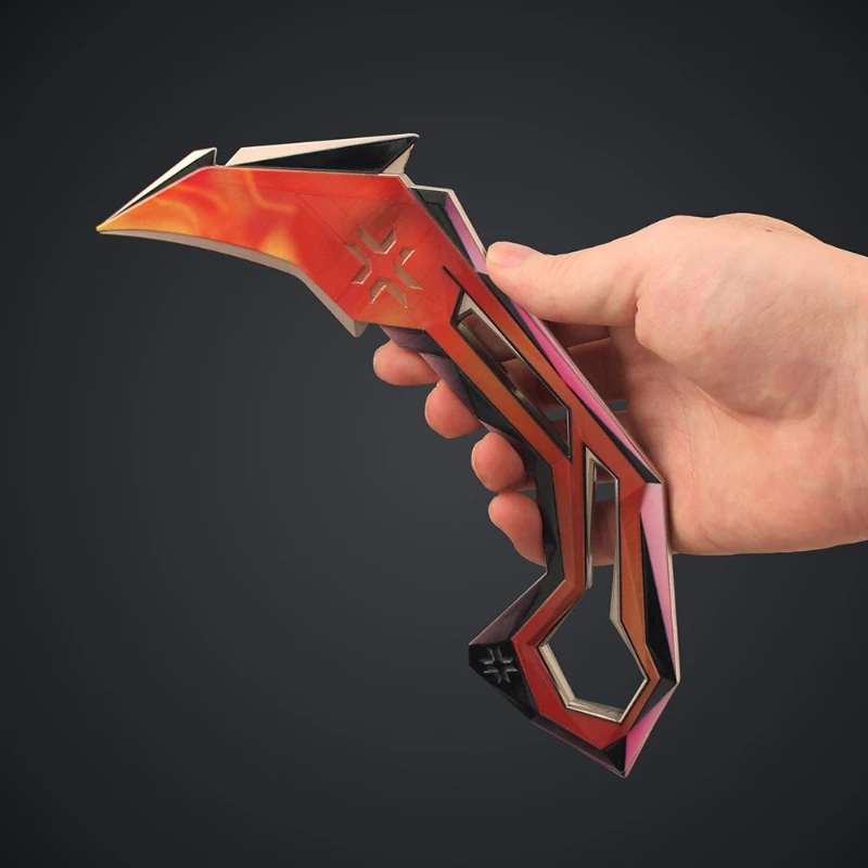 22 centimetri Valorant 2025VCT Artiglio Coltello Modello Vestito di Pelle giocattoli Merce di Gioco Desktop ornamento decorazione Decorazioni della stanza Regalo Giocattolo