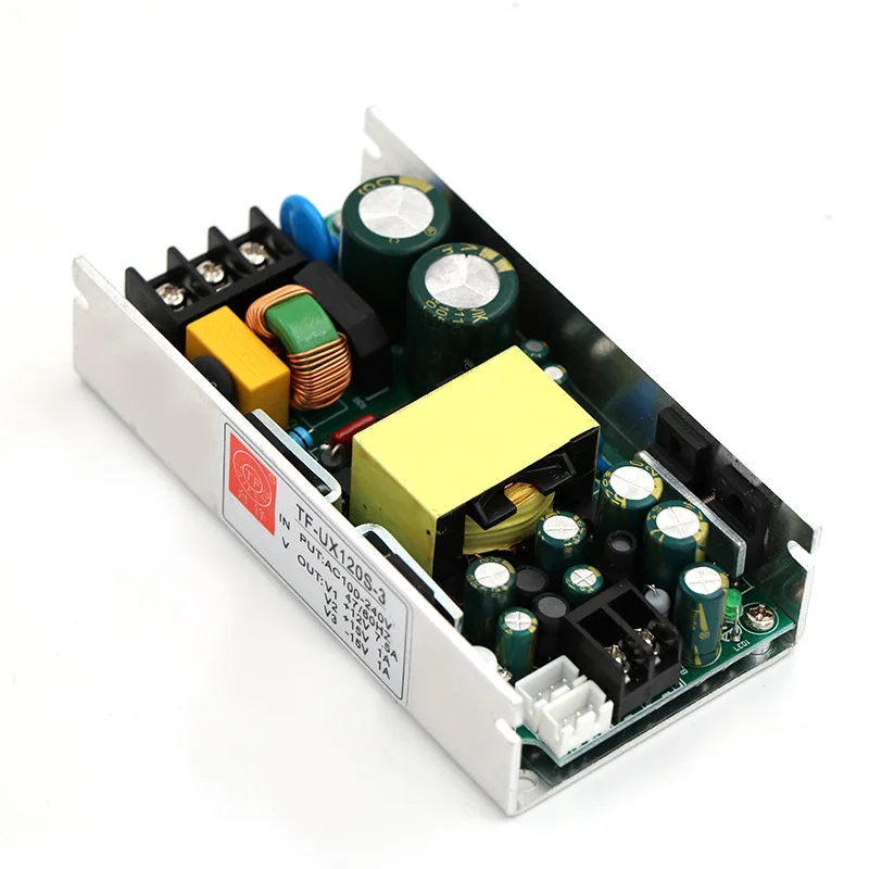 V1 +12V 7.5A  V2 +15V 1A V3 -15V 1A AC100-240V Switch Power Supply Module Board Multiple Output AC-DC Module Taifeng Stage Laser