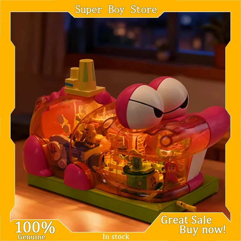 

Новая коллекционная модель Keeppley Crayon Shin Chan Waniyama San Biscuit Factory Building: Официальный креативный конструктор-сюрприз для детей и фанатов