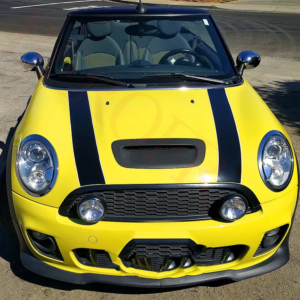 Car Engine Hood Rear Trunk Stripe Sticker Vinyl Decals For Mini Cooper One S JCW R56 R57 R58 F54 F55 F56 Hactchback Accessories