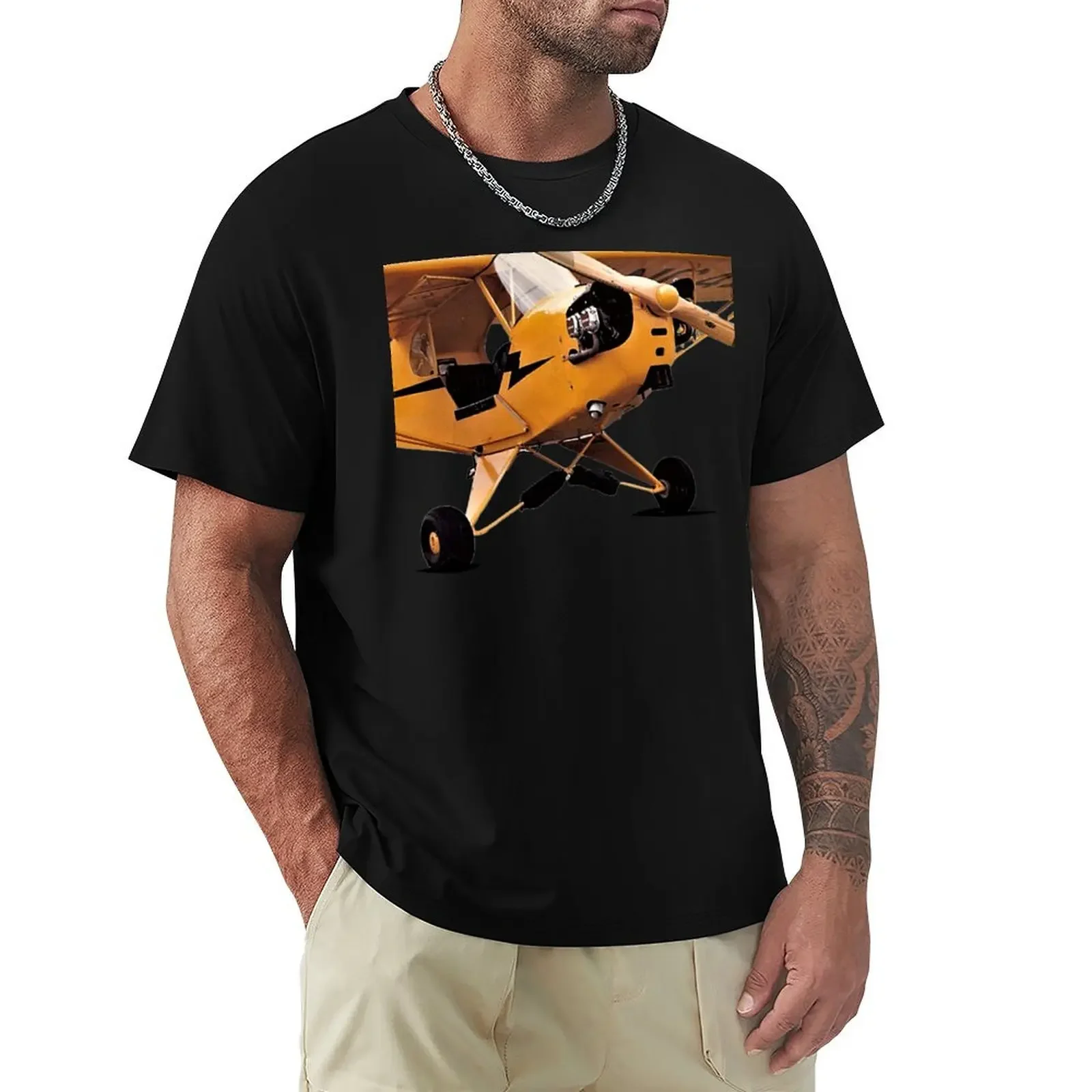 

Piper Cub T-Shirt for a boy anime cute tops t shirts men
