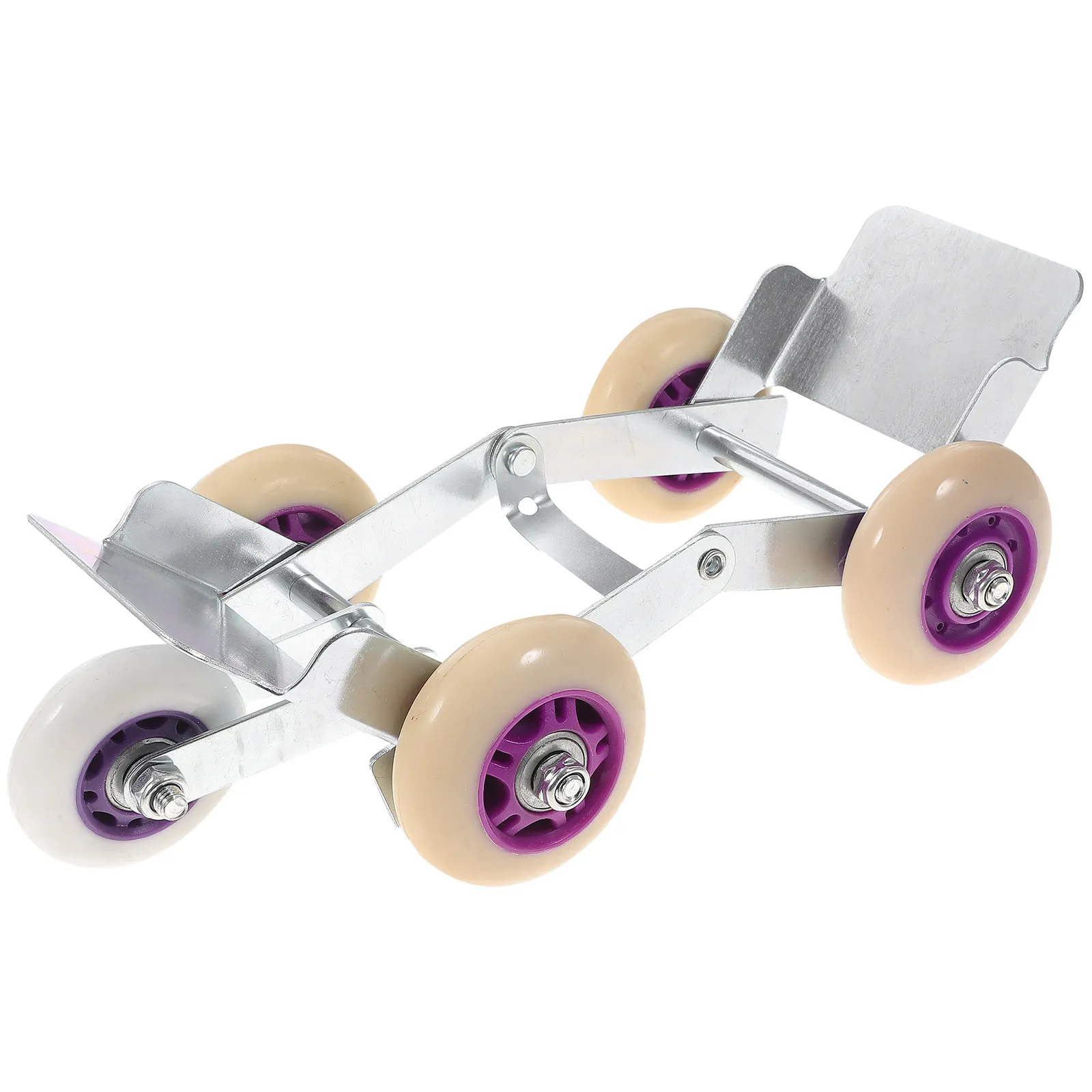1Pcs Car Mover Heavy Duty Powder Coated Steel Garage Tire Skate Castor Electromobile Motorbike Accessory