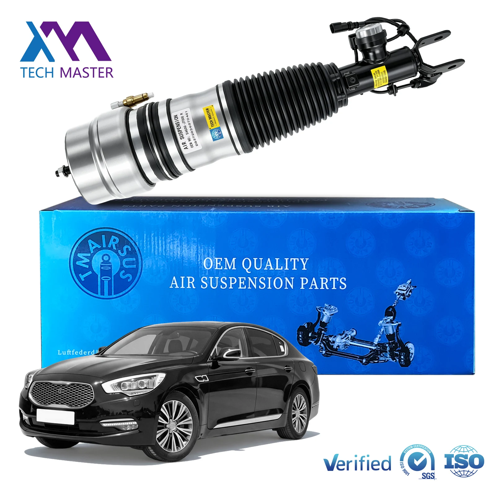 54606-3T900 Front Right Air Suspension Shock Absorber For Kia K9 Quoris Electronic Ride Strut Assembly Pneumatic Auto Parts
