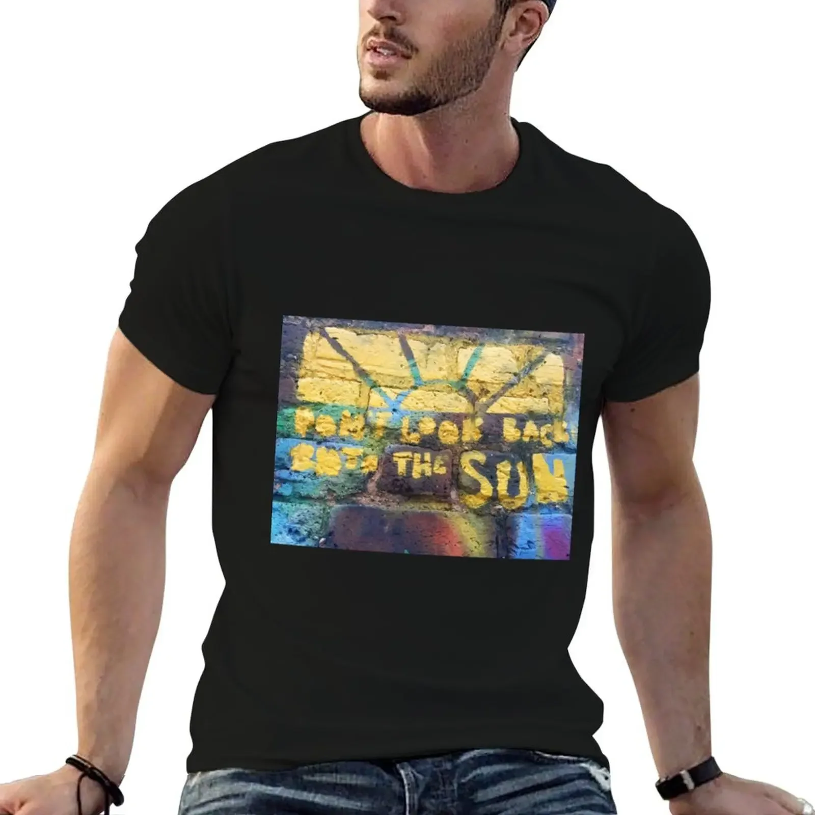 Don_t Look Back Into the Sun - The Libertines T-Shirt sweat plain customs design your own Men's t-shirts