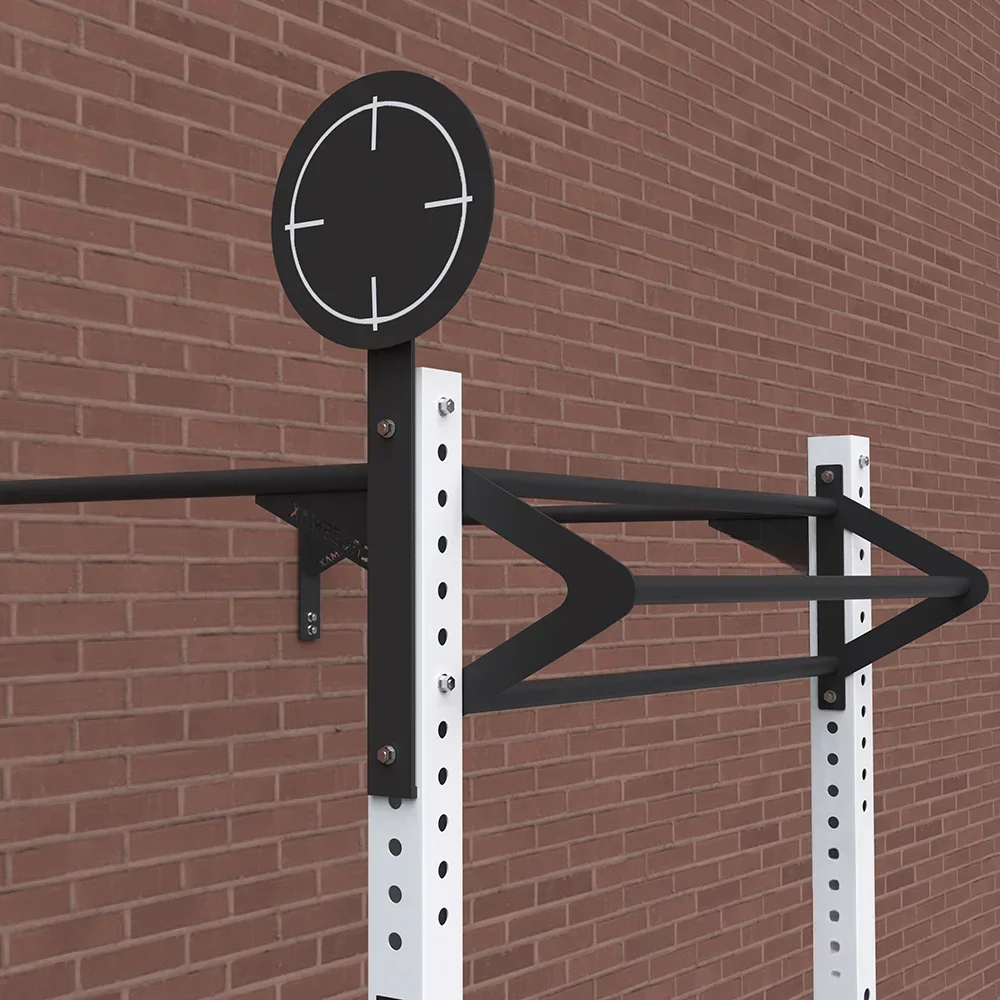 Hot SalesCommercial Use Customized Training Wall Mounted Squat Rack Rig With Pull Up Bar Wall Ball Target