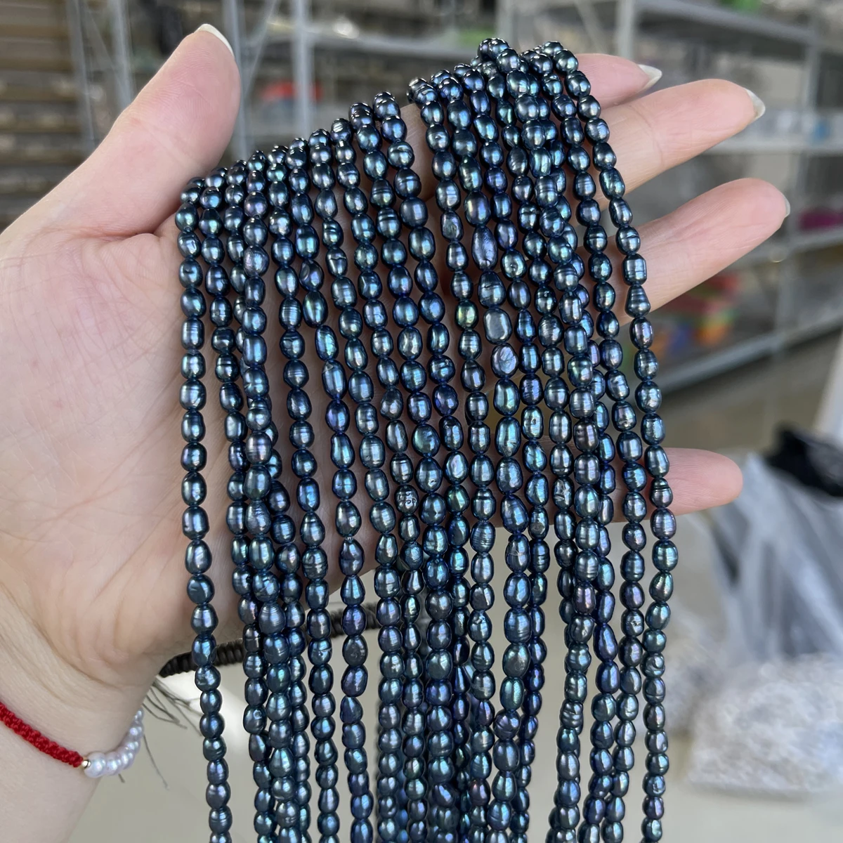 

4-5mm Baroque Semi-finished Natural Freshwater Pearl Loose Beads for Jewelry Making Supplies DIY Necklace Bracelet Accessories