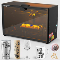 Twotrees TS5 Rotary Laser Engraver 30% Slimmer Body For Cups CNC Machine Laser Engraving Spheres And Circles Tools
