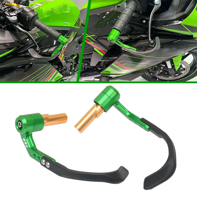 

Motorcycle Handlebar Grips Brake Clutch Levers Guard Protector Hand For Z750 Z800 Z1000 Z 750 800 1000