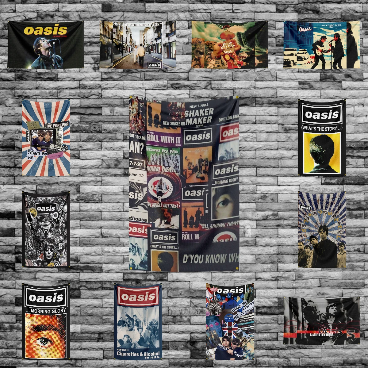 

3x5 Ft Heavy Rock Band-o-oasiss Flag Polyester Digital Printing Banner for Bedroom Wall Art Out Door Tapestry Decoration