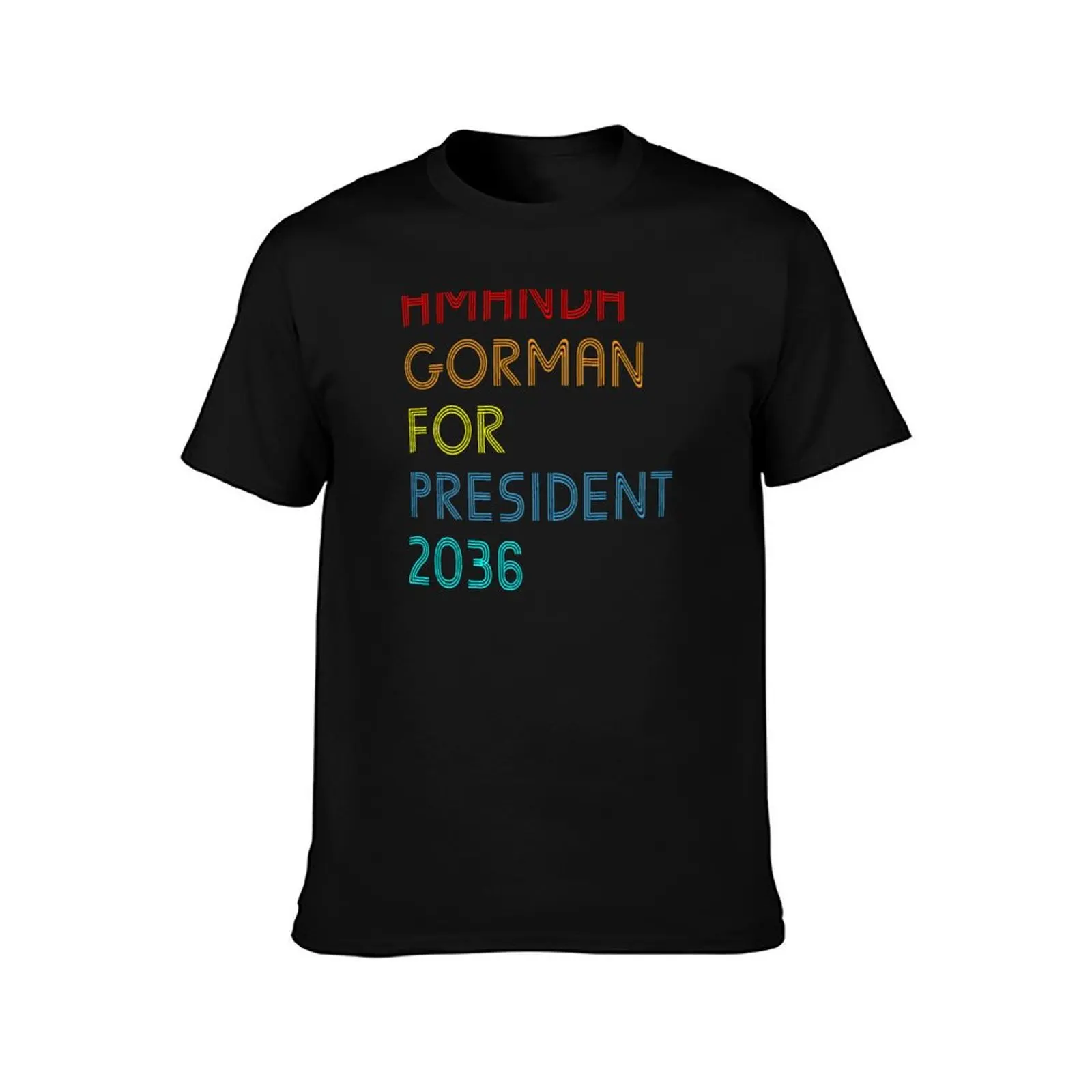 AMANDA GORMAN FOR PRESIDENT 2036 T-Shirt Construction Work Tee Shirt T-Shirt
