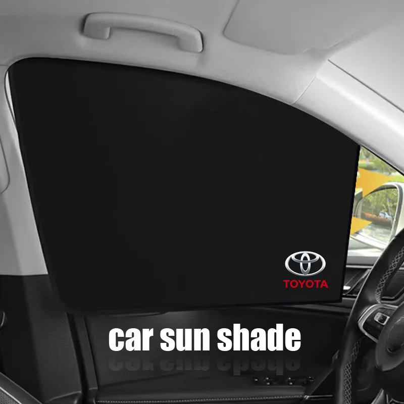 

Summer Car Sunshade Curtains Blocks UV Rays Cover For toyota camry chr corolla rav4 yaris prius