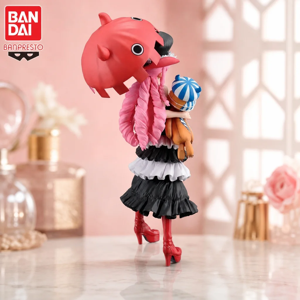 En stock BANDAI Original BANPRESTO ONE PIECE Perona DX Figura de acción Muñeca Modelo Nuevo en Caja Juguetes de Colección