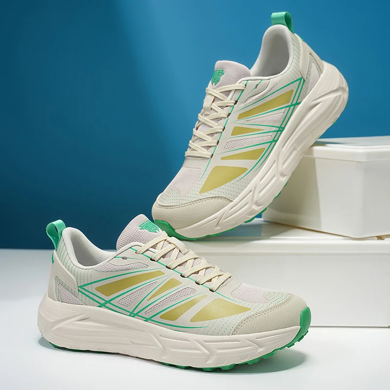 

Осень-зима 2025 г., хит продаж, мужская и женская спортивная обувь, тренировочные марафонские кроссовки, защита ног, повседневная обувь для поездок на работу