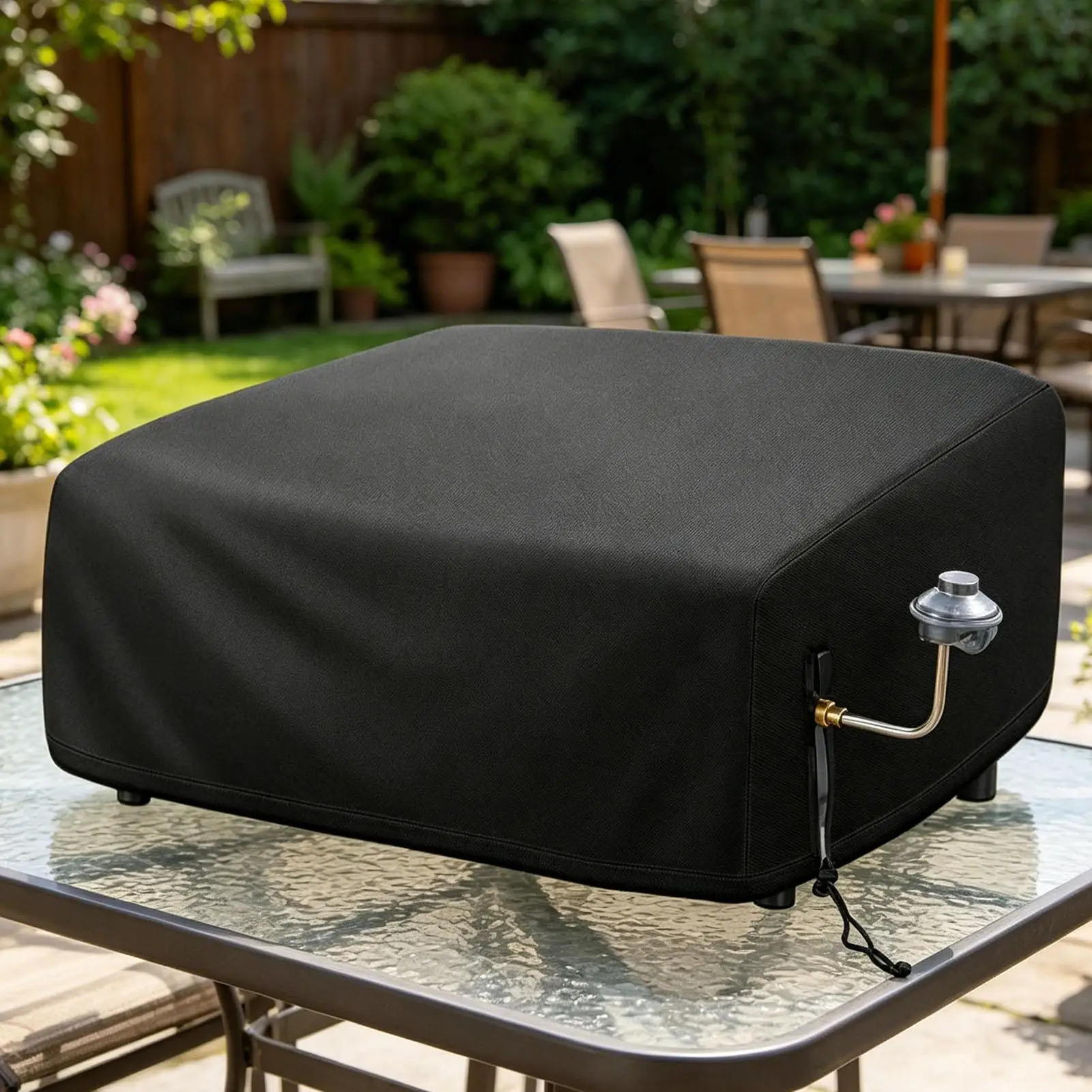 BBQ Grill Cover Portable Heavy Duty Gas Burner Canopy Grill Covers Heavy Duty Waterproof For Barbecue Bar Patio Kitchen Griddle view 2