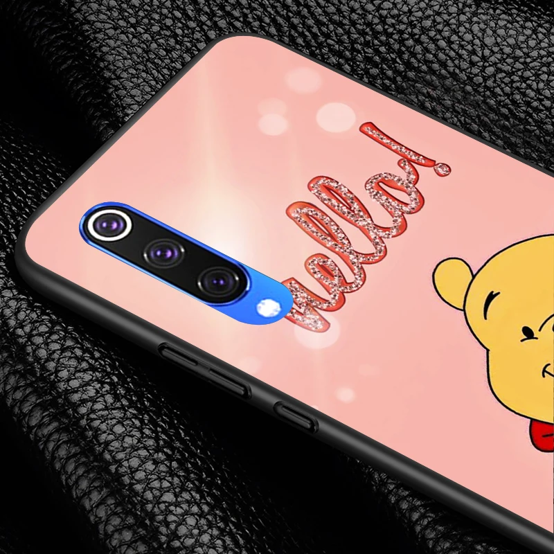 Disney Winnie Pooh Cartoon Telefoon Geval Voor Samsung Galaxy A9 A9S A8 A7 A6 A5 A3 2018 2017 2016 Plus siliconen Zachte Zwarte Cover