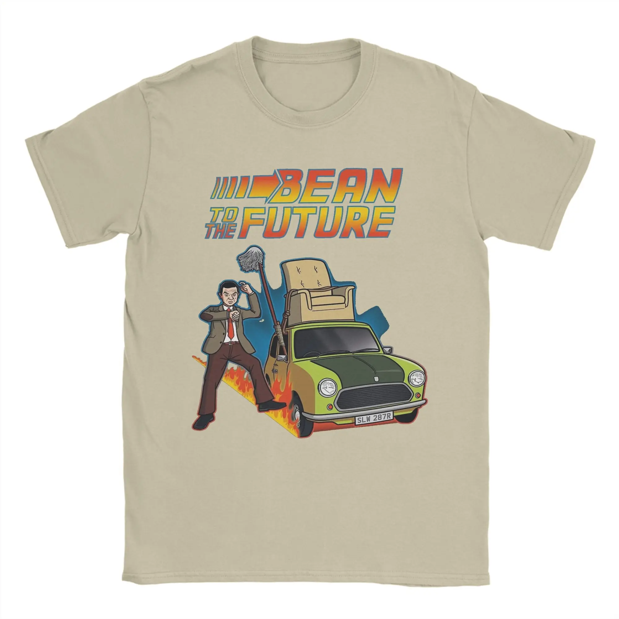 

Men Women's Mr Beans into the Future T Shirt 100% Cotton Clothing Leisure Short Sleeve O Neck Tee Shirt Gift Idea T-Shirts