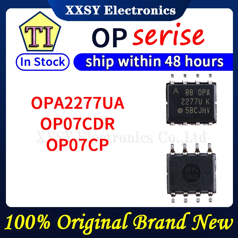 

OPA2277UA OP07CDR OP07CP В наличии 100% оригинал и новый