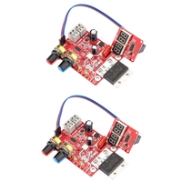 2X Digital Spot Welding Machine Time Control Display Spot Welder AC 110V 220V To 9V Transformer Controller Board 100A