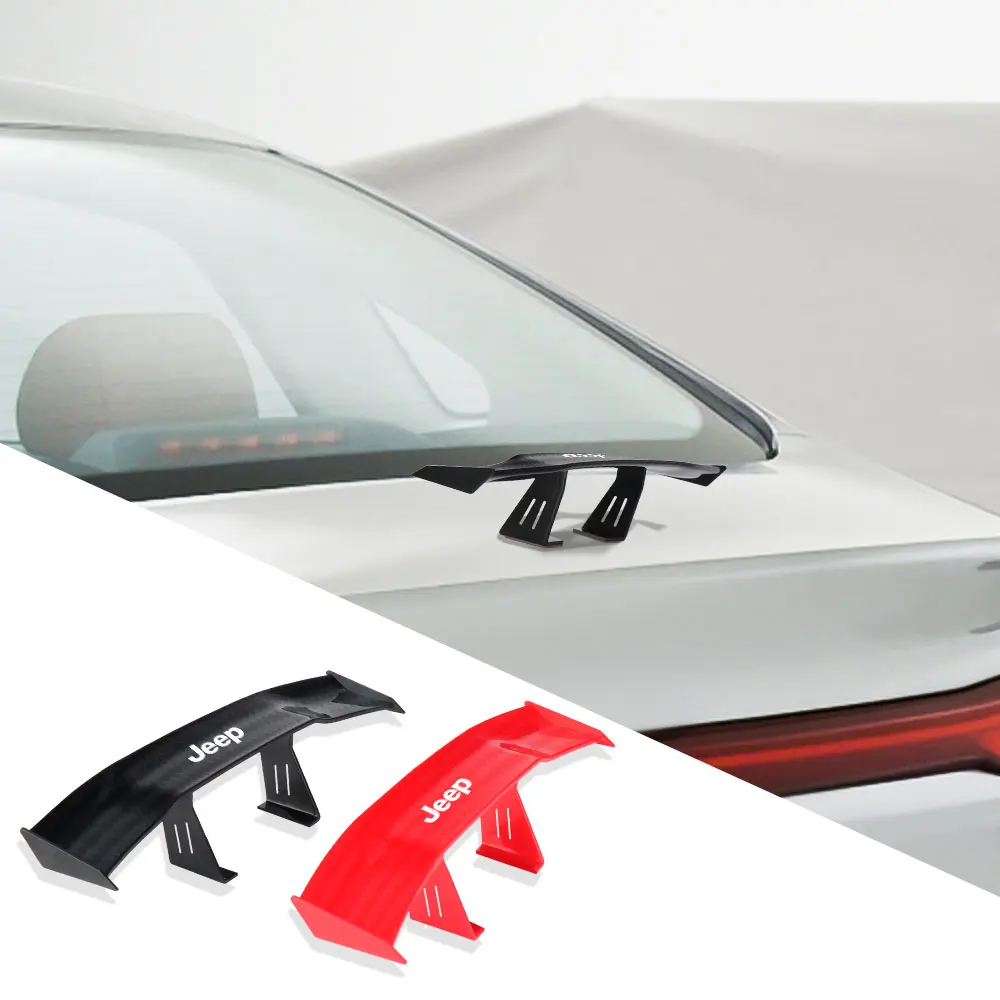 Alerón Trasero Pequeño para Coche, Decoración para JEEP Grand Cherokee, Renegade, Wrangler, Compass, Liberty, JK, Accesorios para Auto