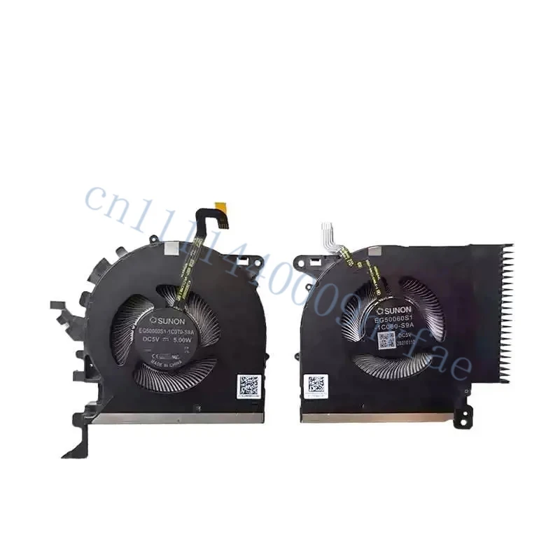 Laptop CPU+GPU Cooling Fan for HP ZBOOK15 Studio G8 M74254-001 DC5V 0.2