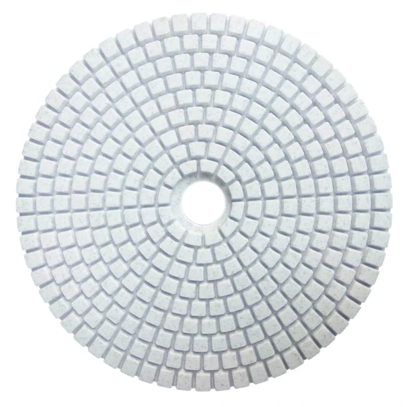 5 Inch 125Mm Wet Diamond Polishing Pads Marble Granite Grits