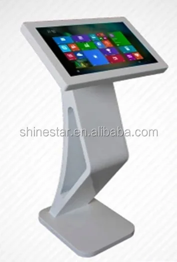 27 Inch LED Signage Information Interactive Display PC Touchscreen Kiosk Stand I3 I5 I7 Cpu