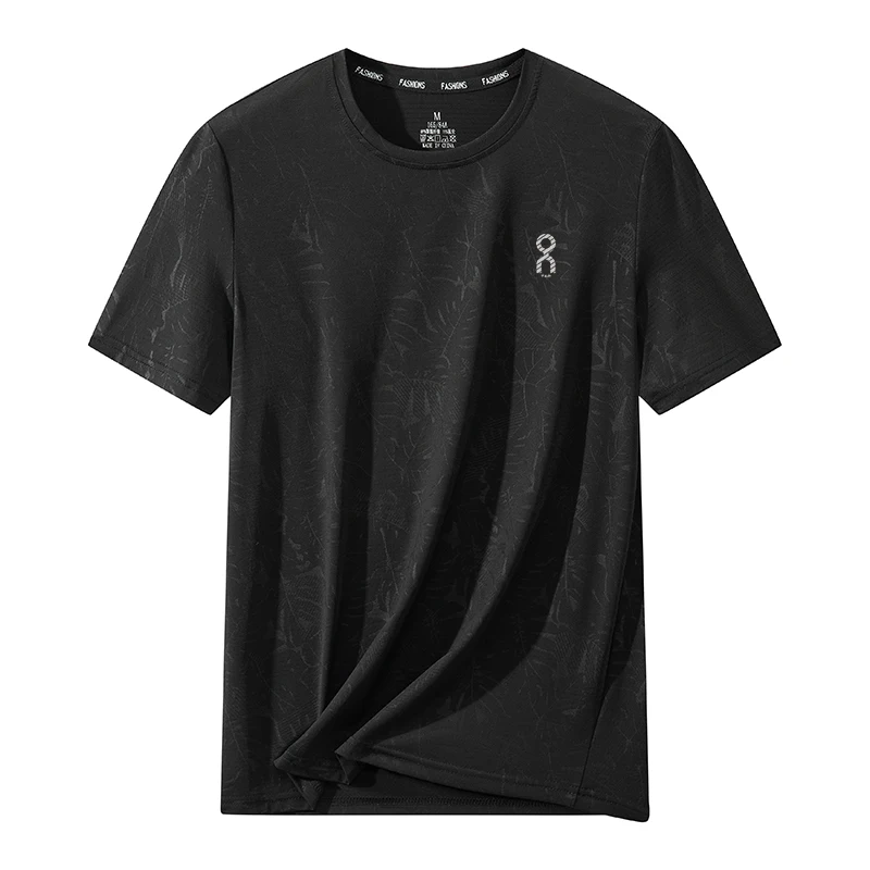 

Men's Running T-irt Qui Dry Breathable Moisture ng round Ne ort Sve Casual Fitn Hanfu Eth Clothing