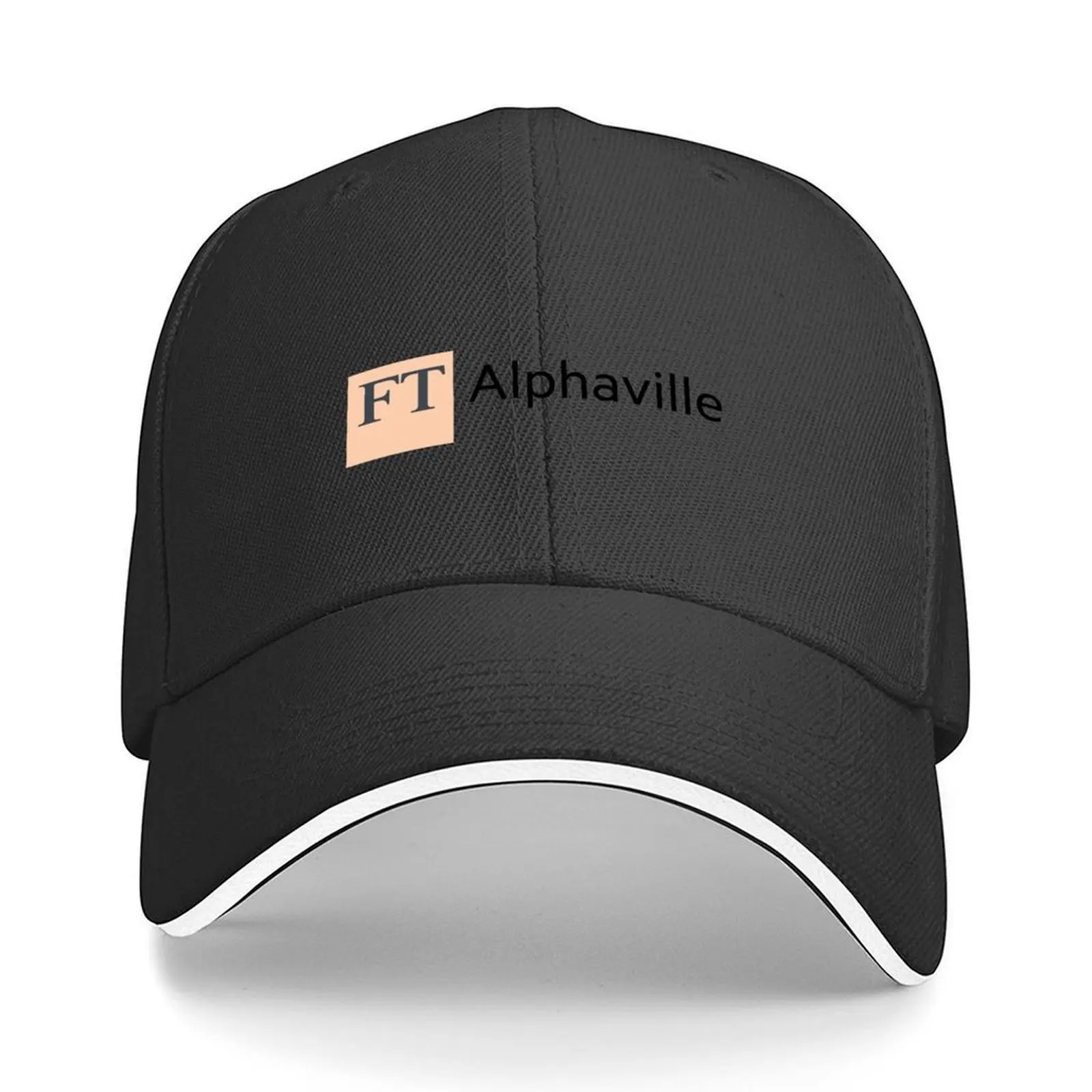 

FT Alphaville logo Baseball Cap sun hat New In The Hat Brand Man cap Fishing cap Women's Golf Clothing Men's