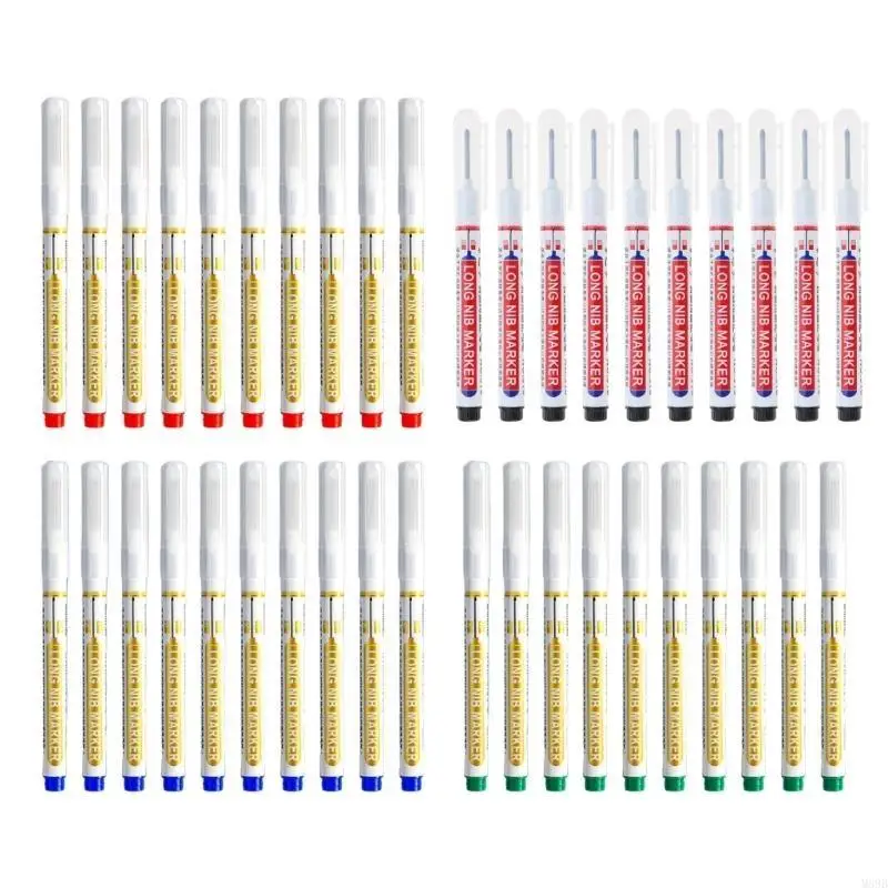 

Глубокий маркер с длинной головкой для деревообрабатываемой набор из 10 водонепроницаемых ручек с длинной головкой.