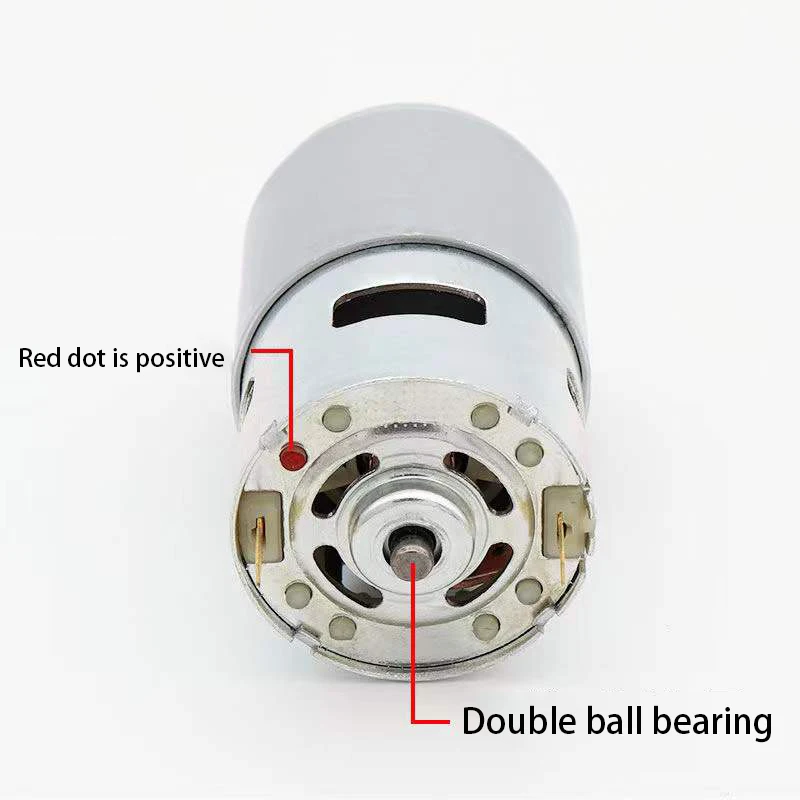 Durable 775/795/895 Motor DC 12V 24V Motor Double Ball Bearing 5000 10000RPM Large Torque High Power Low Noise