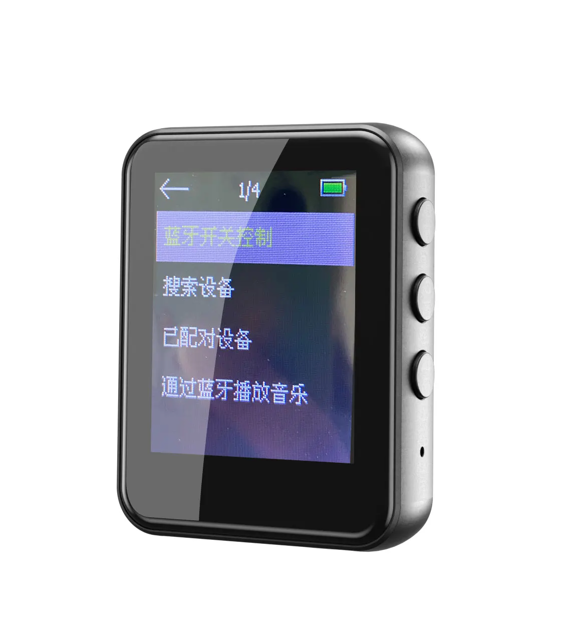 مشغل MP3 TYPE-C واجهة 1.8 بوصة تعمل باللمس المدمج في المتكلم بلوتوث تسجيل الكتاب الإلكتروني