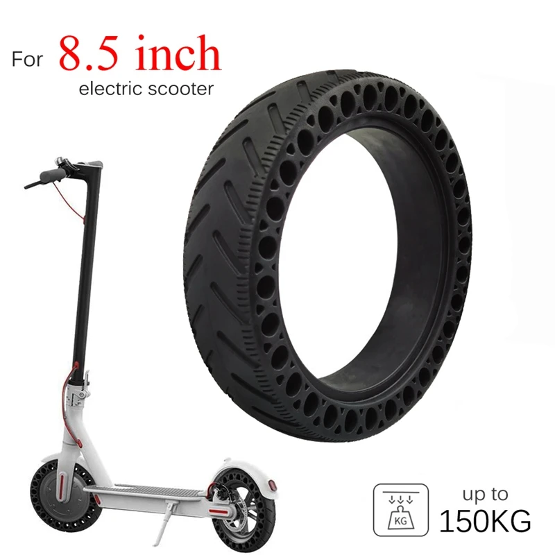 

8.5 Inch Electric Scooter Honeycomb Shock Solid Tires Durable Rubber Solid Tire For Xiaomi M365/1S/Pro