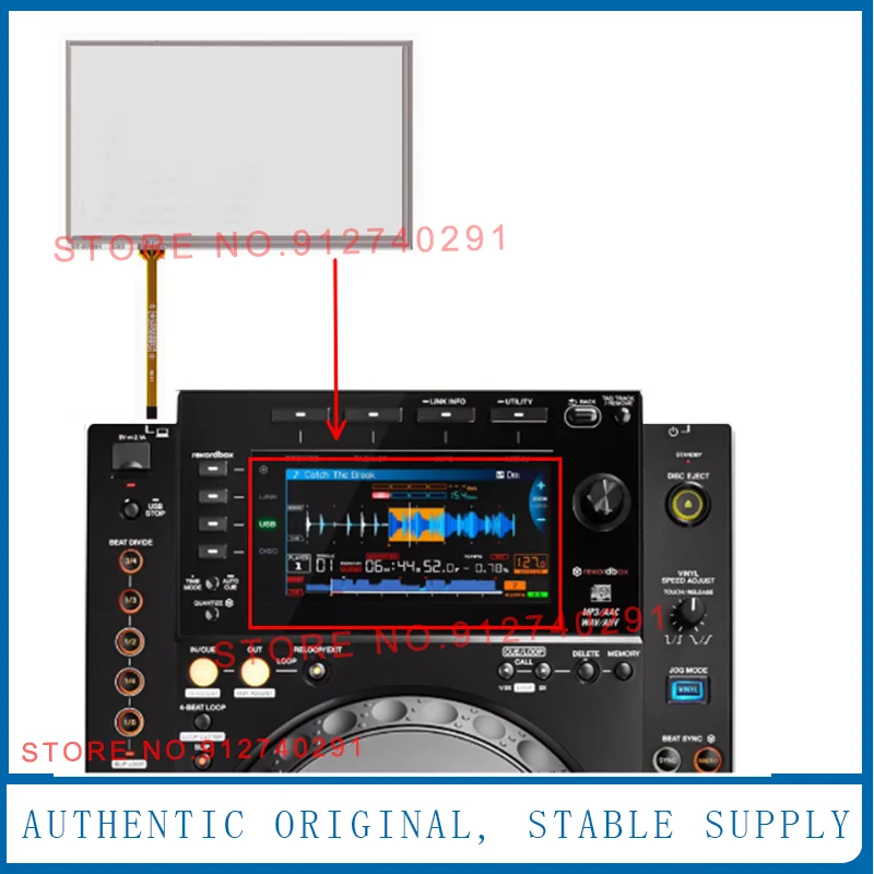 Touchscreen-Digitizer-Panel für Pioneer CDJ-2000NXS2 CDJ-2000 Nexus 2, Touchscreen-Panel