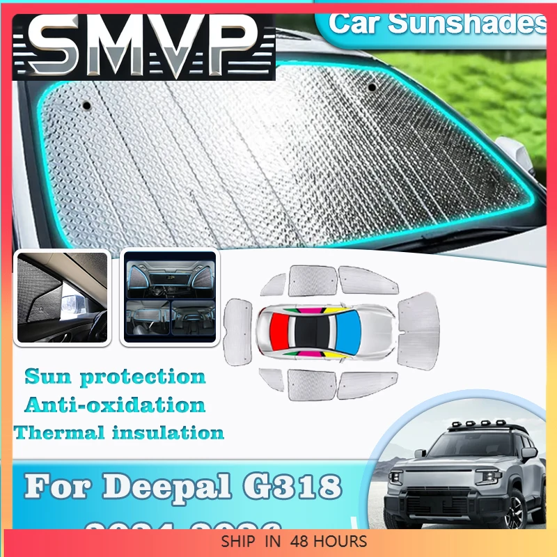 

New Car Sun Visors For Deepal G318 2024 2025 2026 Accessories Windshield Sunshades Window Sun Shade Privacy Protection Auto Tool