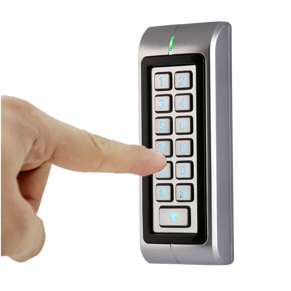 RT370E Waterproof Standalone Access Control Keypad 125KHz RFID Reader Wiegand 5000 User Outdoor Door Lock Security System
